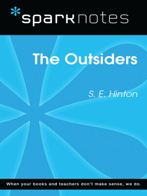 cover image of The Outsiders: SparkNotes Literature Guide